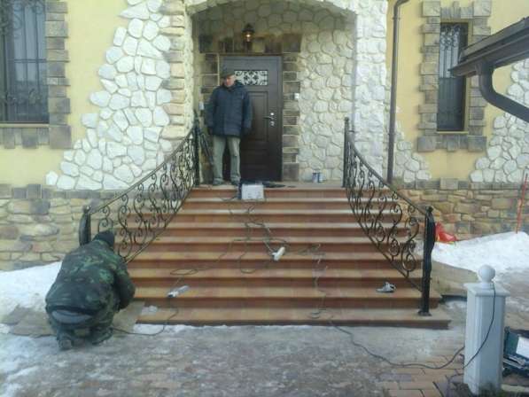 Кованые перила в Москве фото 6