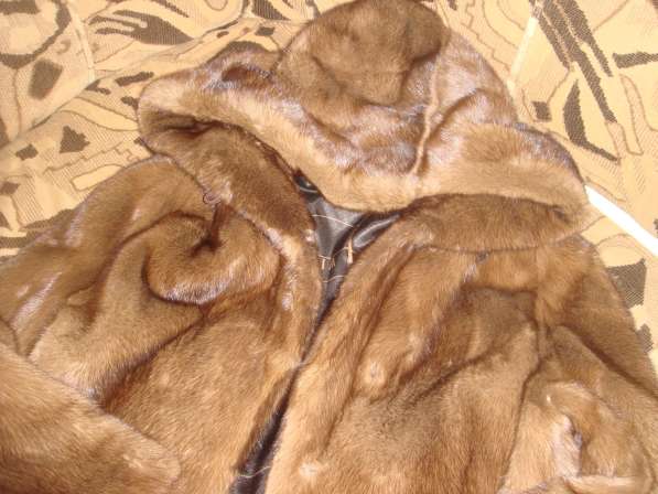 Куртка Кира норка капюшон в Перми фото 4