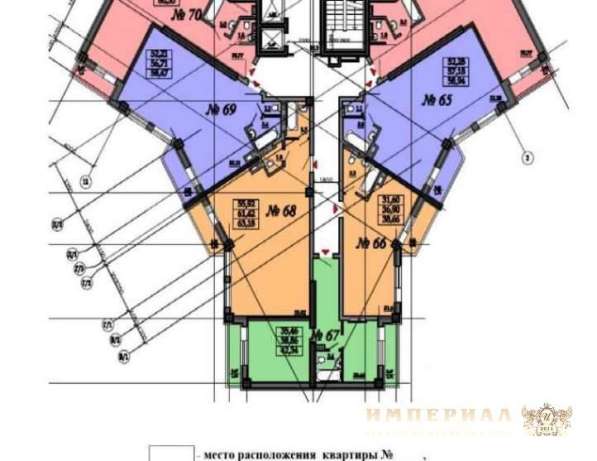 Продам двухкомнатную квартиру в г.Самара.Жилая площадь 57,46 кв.м.Этаж 11.Дом кирпичный.