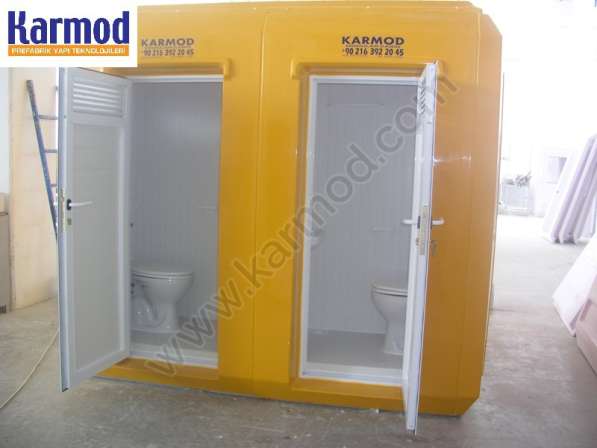 Модульные туалеты и душевые Кармод в фото 7