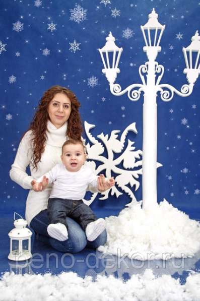 Новогодний декор из пенопласта в Бийске фото 3