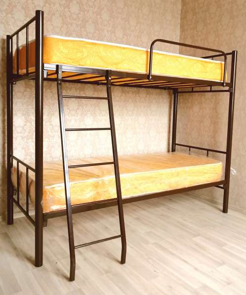 Кровати двухъярусные, односпальные на металлокаркасе в Геленджике фото 4