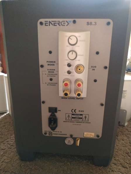 Комплект акустики Hi-Fi Energy S8.3 в Екатеринбурге фото 7