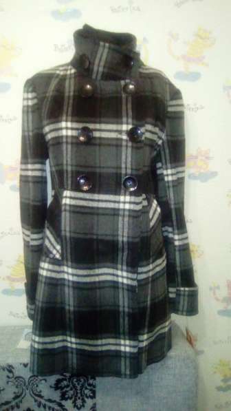 Пальто клетка