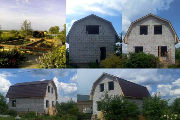 Строительство фундаментов, домов, коттеджей, бань, крыш в Усть-Кинельском фото 8