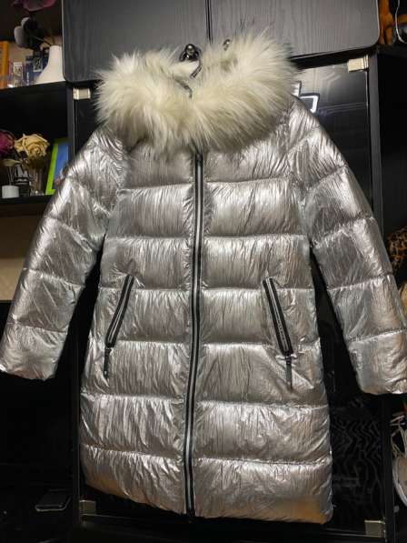 Пуховик удлиненный с экомехом в Москве