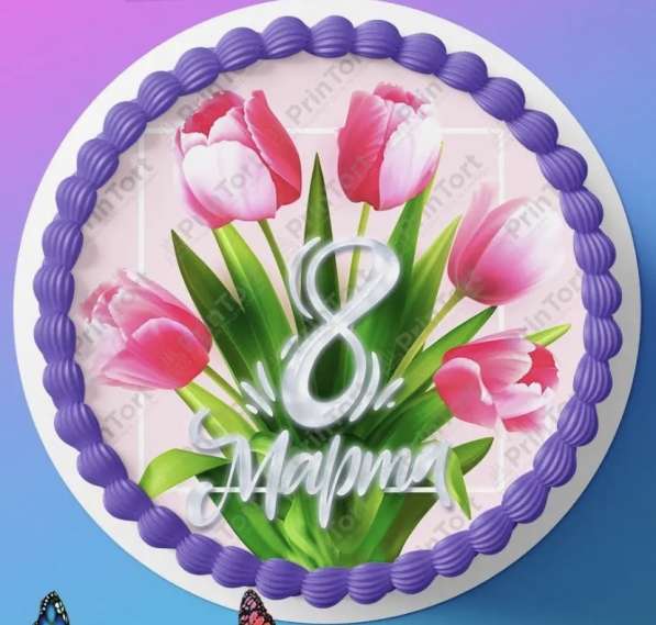 Бенто-торт 8 марта