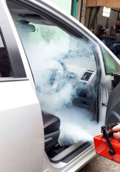 Устранение запахов сухим туманом для автомобилей и помещений