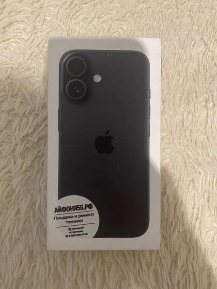 Продам IPhone 16, 128 Гб, черный цвет в Омске фото 3