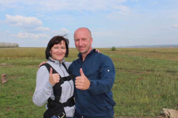 Прыжок с парашютом с инструктором в Иркутске фото 5