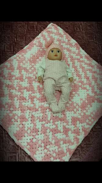 Плед плюшевый для новорождённого в Морозовске фото 7