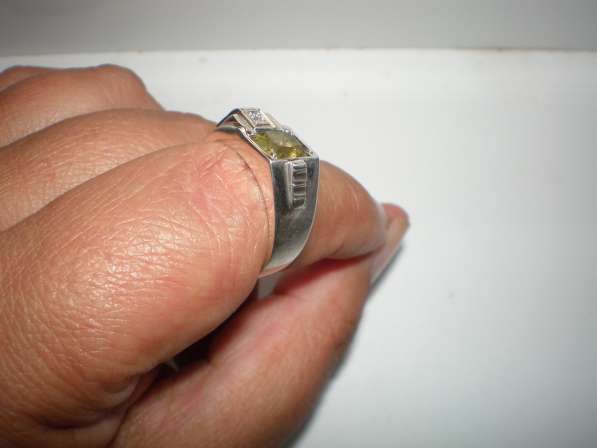 Авторский серебряный мужской перстень с гранатом Мали 19 р в фото 5
