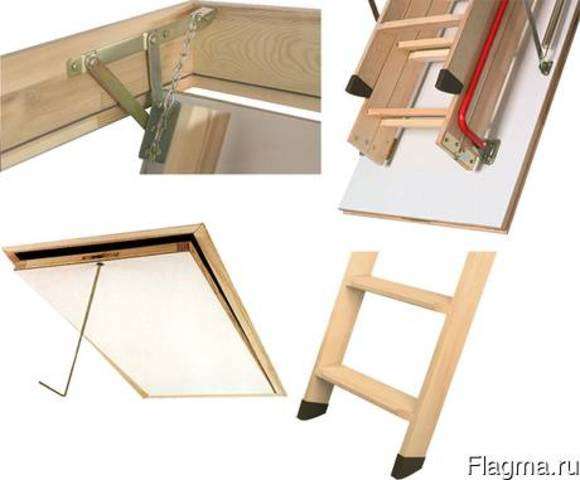 Складная Чердачная лестница в Ставрополе фото 6