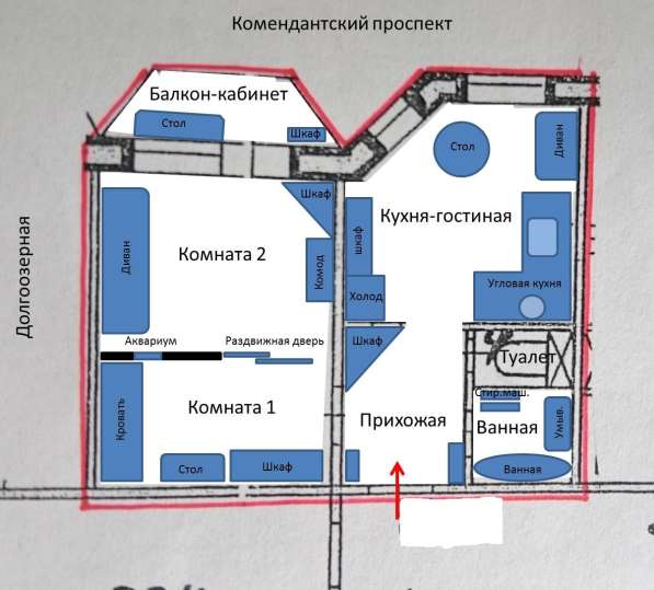 Комендантский проспект план строительства