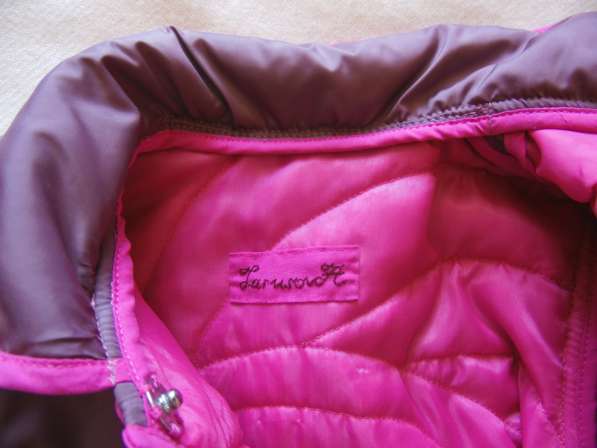 Демисезонная куртка для девочки р-р 68-74 в фото 3