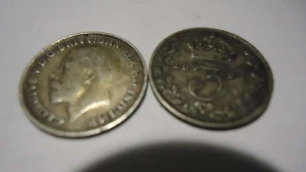 Продам редкие серебрянные монеты Англии 1920 - 1940 гг
