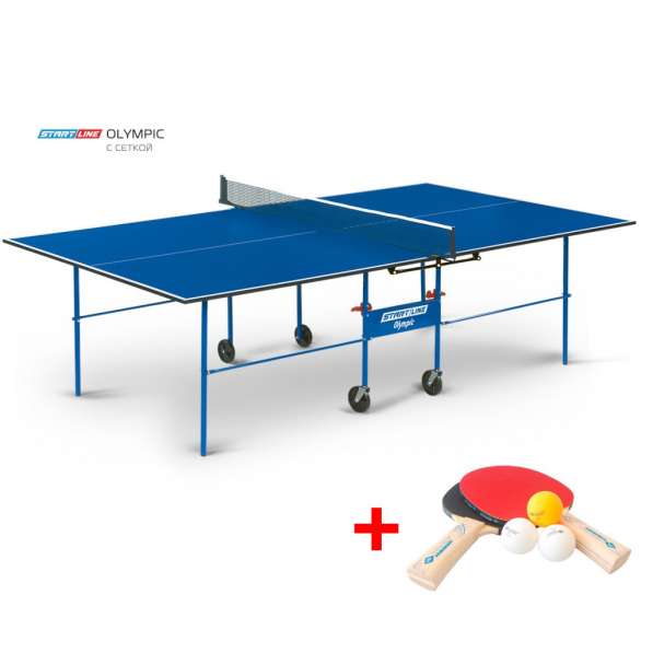 Теннисный стол Olympic с сеткой - стол для настольного тенни