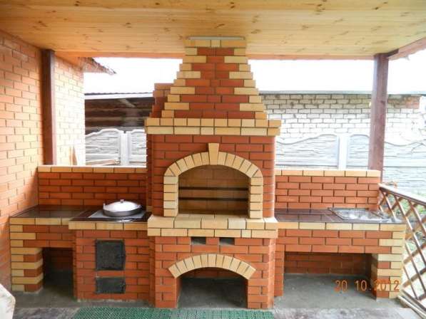 Строительство барбекю, каминов, печей в Брянске фото 3