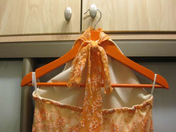 Продам оранжевое платье в Севастополе фото 3