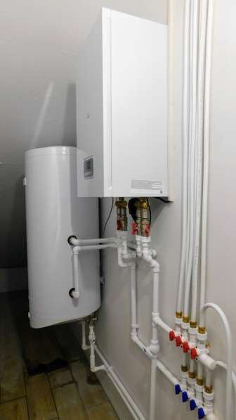 Монтаж системы отопления, водяной теплый пол в Петрозаводске фото 8
