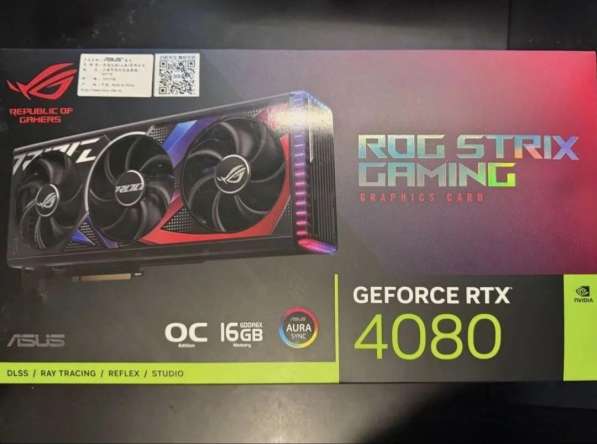 Видеокарта Asus NVIDIA GeForce RTX 4080 в фото 3