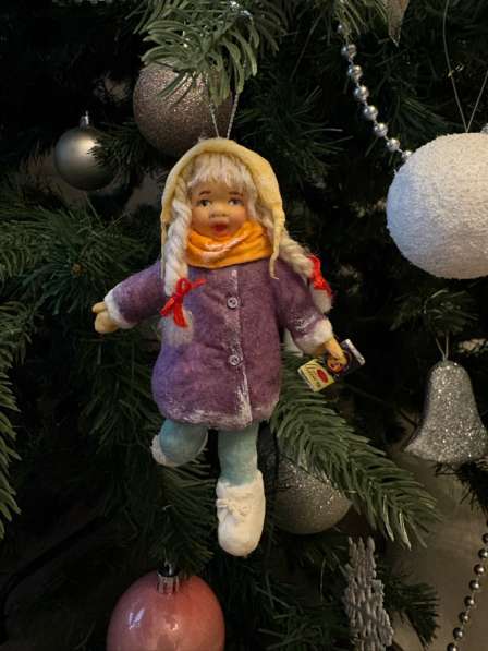 Игрушки ручной работы из ваты на елку в Москве