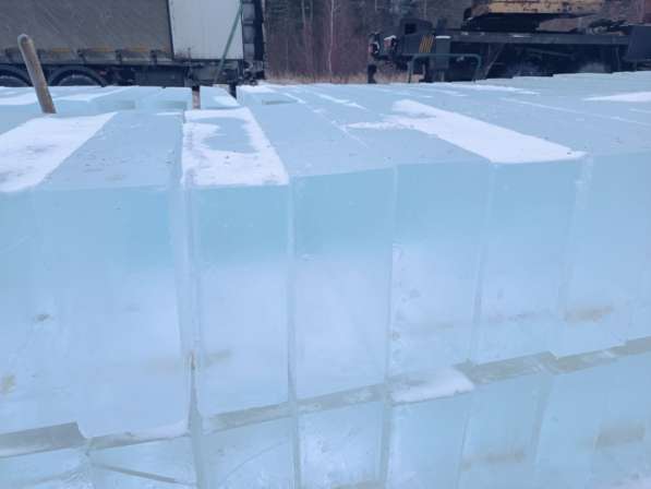 Лед, блоки льда для скульптур, лед строительный