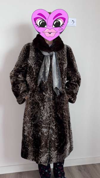 Шуба из мутона новая