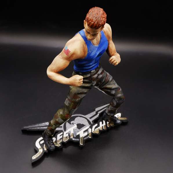 Фигурка Jean Claude Van Damme (Street Fighter) Ван Дам Guile в Ижевске фото 3