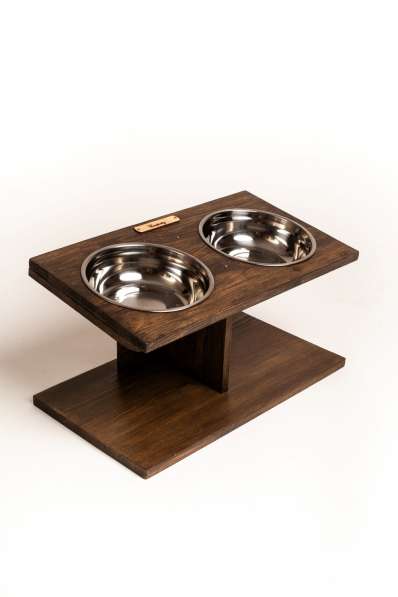 Подставка с 2 мисками 23 см, 1700 мл в Москве фото 3