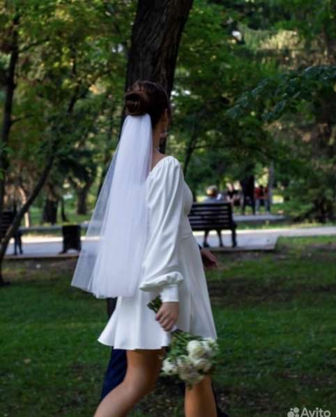 Свадебное платье 44 р в Новосибирске фото 42