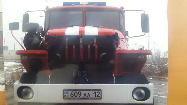 Пожарная автоцистерна Урал-5557-2ед в 