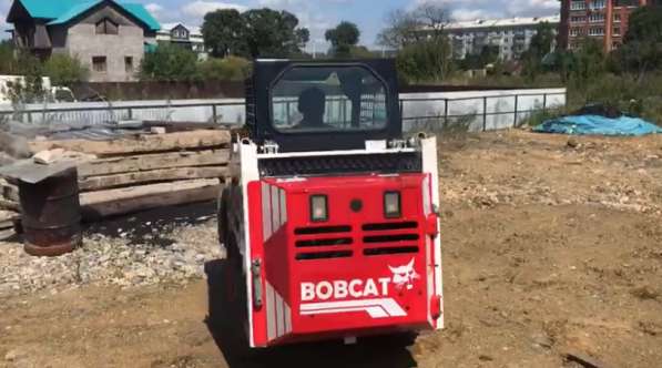 Мини-погрузчик BOBCAT-553 в Новосибирске фото 8