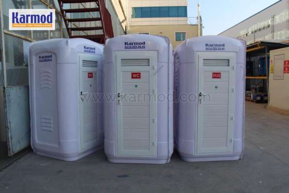 Модульные туалеты и душевые Кармод