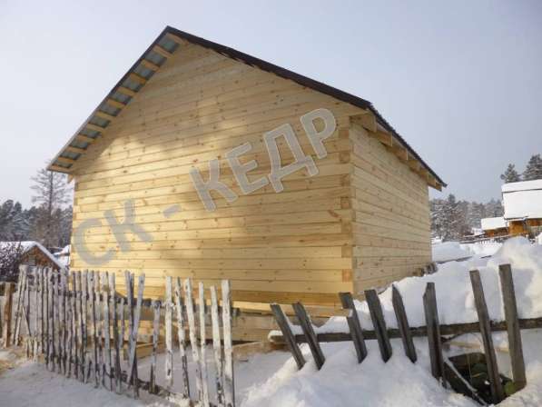 Строительство домов, бань, гаражей в Красноярске фото 6