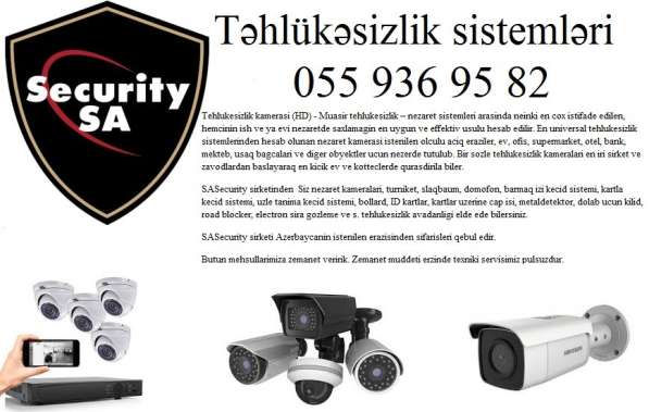 ❈Tehlukesizlik kameralari satisi ❈❈