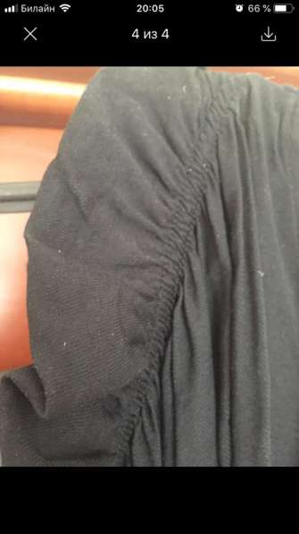 Сарафан новый чёрный длинный М 46 48 L вискоза нейлон платье в Москве