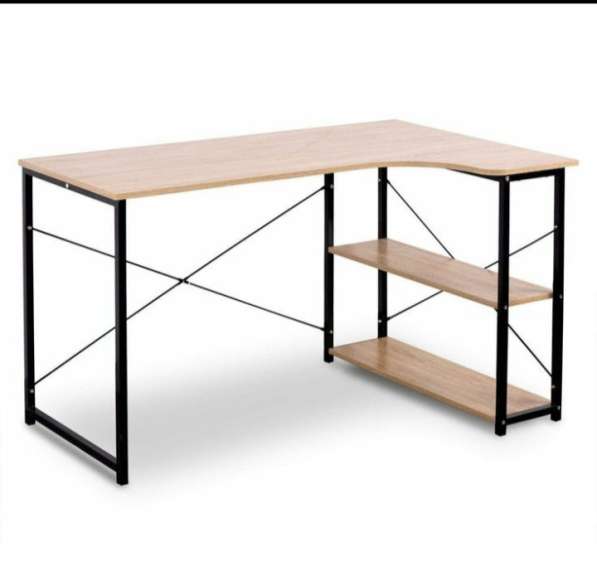 Стол с полкой в фото 5