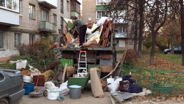 Уборка и вывоз строительного мусора, мебели, хлама на свалку в Смоленске фото 3