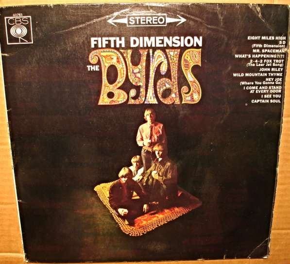 Пластинка виниловая The Byrds - Fifth Dimension(UK)