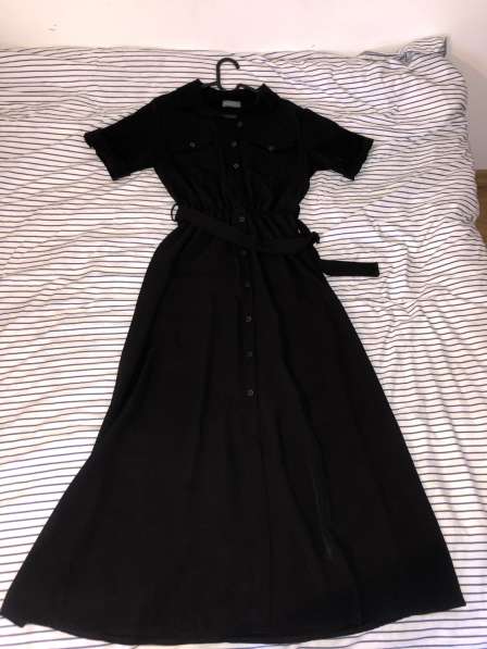 Платье чёрное длинное Inside в 