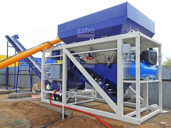 Бетонный завод МОБИЛ-20 в фото 3