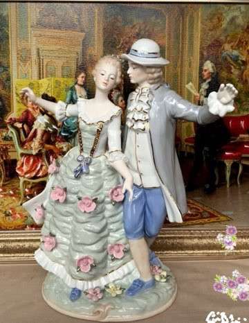 Фарфоровые статуэтки Танцующие пары в Москве фото 3