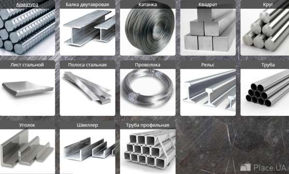Арматура и прочий метал