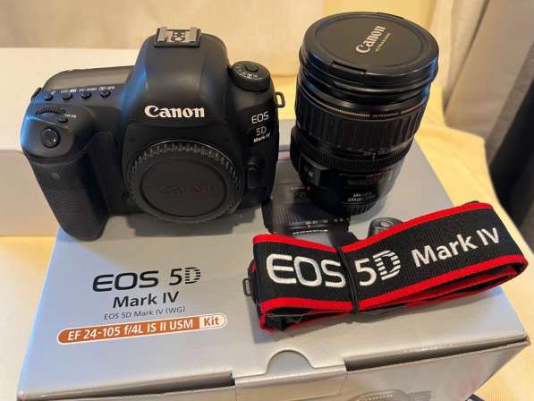 Canon EOS 5D Mark IV Digital SLR Camera w/EF 28-135 lens в фото 4