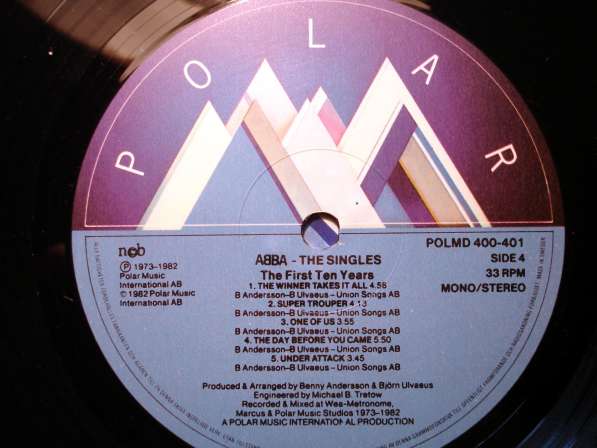 ABBA &lrm;&ndash; The Singles (The First Ten Years) в Санкт-Петербурге фото 13