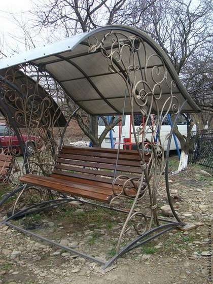 Художественная ковка, сварочные работы, навесы, заборы, перила в Москве фото 5