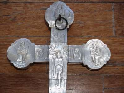 Антикварный напрестольный крест 18 века. в Санкт-Петербурге