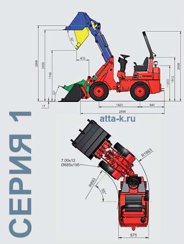 Мини погрузчики 4х4 Европа новые 2014 CATERPILLARdiesel серия 1 в Благовещенске