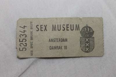 Билет Sex Muzeum Amsterdam